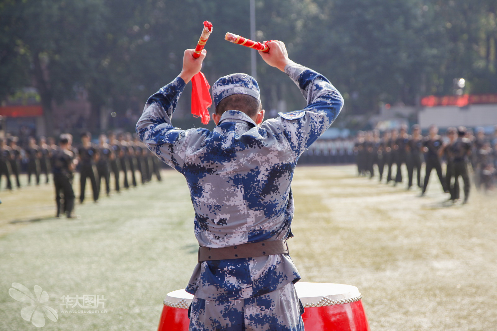 精彩的刺杀操和功夫表演