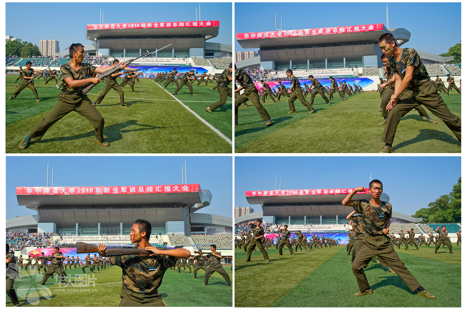 精彩的刺杀操和功夫表演